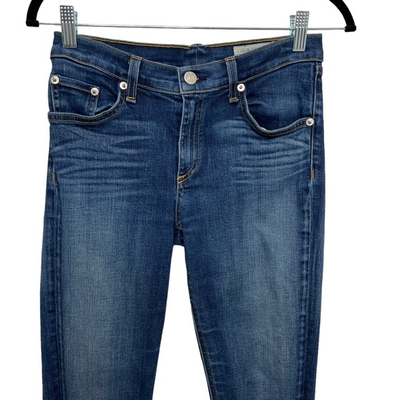 Rag & Bone The Dash Preston Wash Skinny Jeans Size 27 - Picture 5 of 14